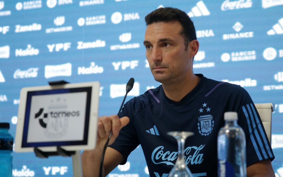 Селекционерът на националния отбор на Аржентина Лионел Скалони заяви, че