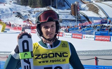 Българският национал в алпийските Камен Златков Мотен спечели днешните два