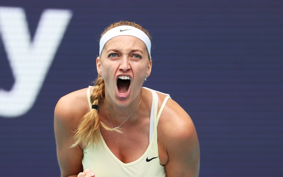 Чехкинята Петра Квитова, която е номер 12 в световната ранглиста