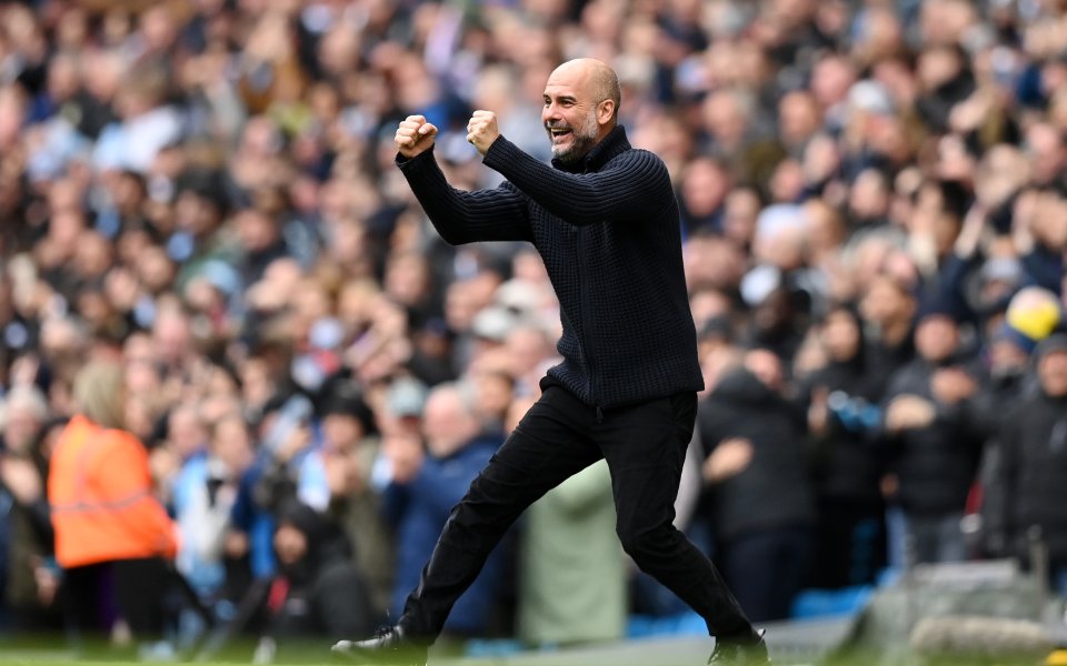 Мениджърът на Манчестър Сити Пеп Гуардиола говори преди утрешния първи