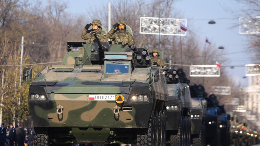 Украйна поръча от Полша сто нови бронирани машини