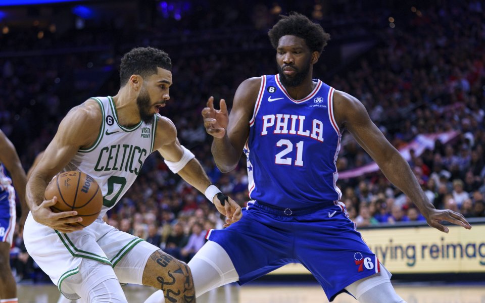 Филаделфия победи Бостън със 103:101 в дербито между първия и