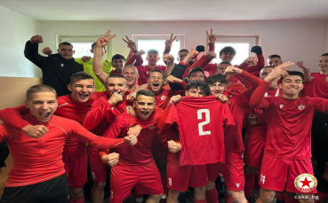 ЦСКА U16 победи с 2 1 като гост връстниците си от