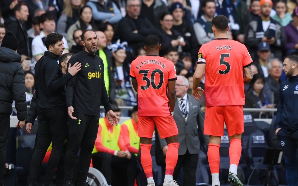 И Тотнъм Хотспър, и Брайтън Хоув Албиън получиха наказания от