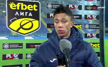Филип Кръстев спечели приза за Играч на мача след Левски