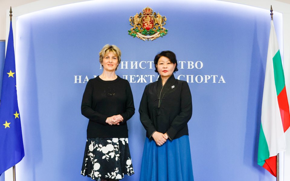 Весела Лечева проведе среща с посланика на Монголия, обсъдиха бъдещо сътрудничество