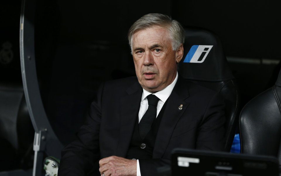 Треньорът на Реал Мадрид Карло Анчелоти обяви на пресконференцията преди