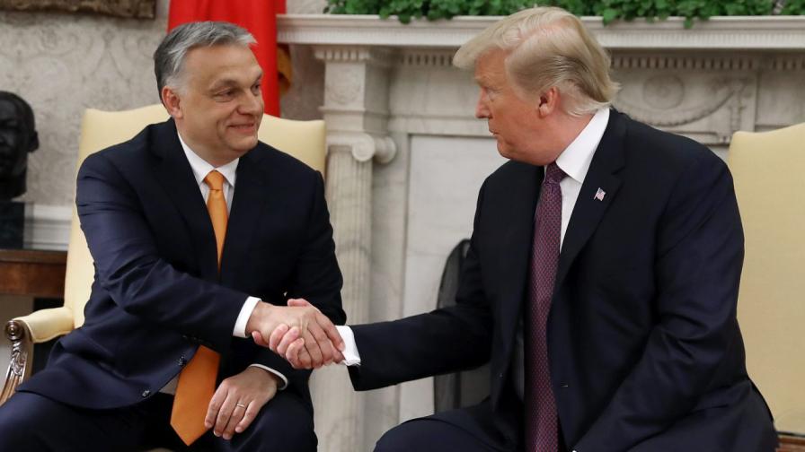 Виктор Орбан и Доналд Тръмп