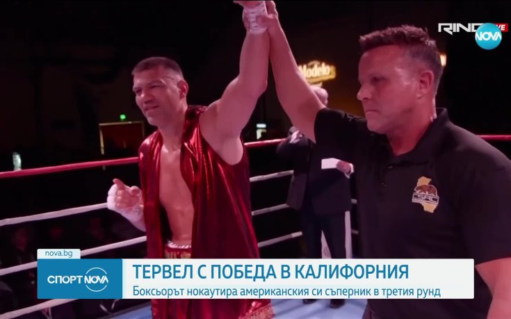 Тервел Пулев с победа на професионалния ринг