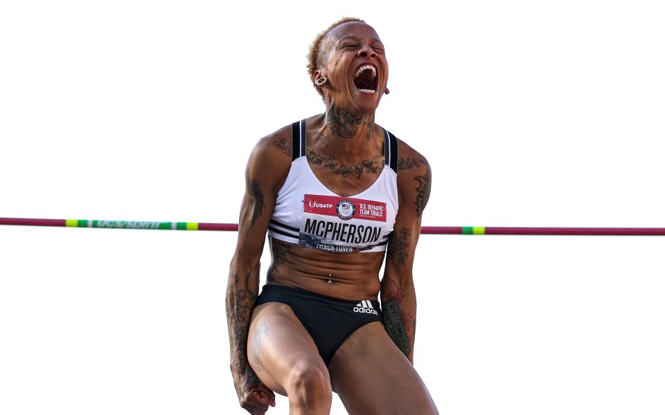 Американската състезателка в скока на височина Иника Макферсън беше наказана
