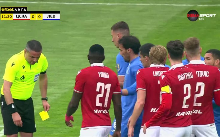 ЦСКА - Левски 0:0 /първо полувреме/