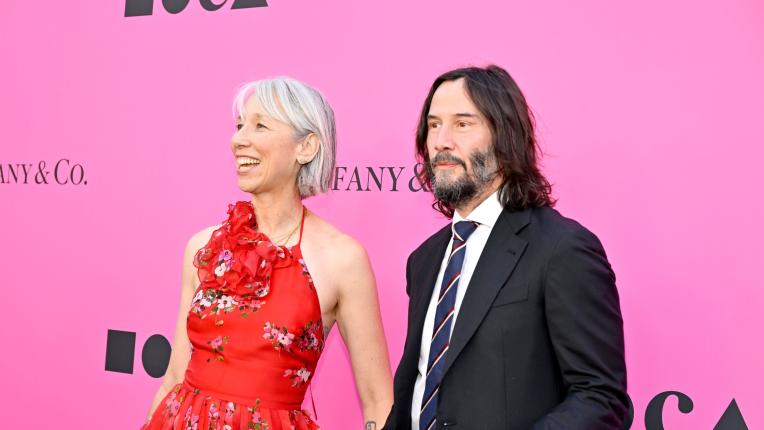  Киану Рийвс и Александра Грант щастливи дружно 