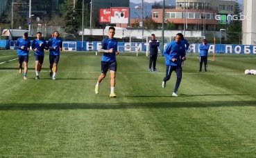 Левски проведе поредната си тренировка преди гостуването на Локомотив Пловдив