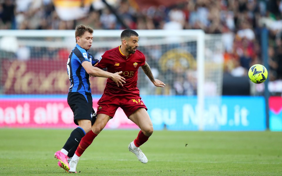 Рома и Интер играят при резулта 0:1 във важен мач за