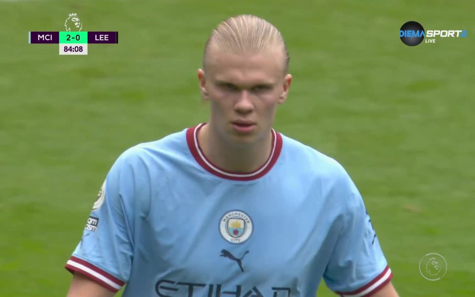 Мениджърът на Манчестър Сити Пеп Гуардиола побесня срещу Ерлинг Халанд