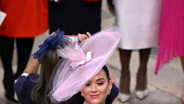  Кейти Пери на коронацията на крал Чарлз 