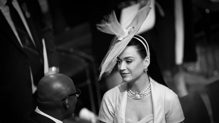  Кейти Пери на коронацията на крал Чарлз 