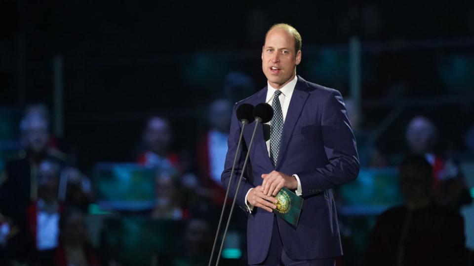 Принц Уилям произнесе трогателна реч преди концерта по повод коронацията