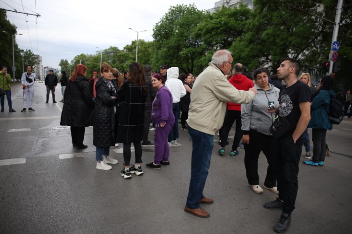 <p>Протест в памет на жертвите на катастрофата на столичния бул. &quot;Сливница&quot;</p>