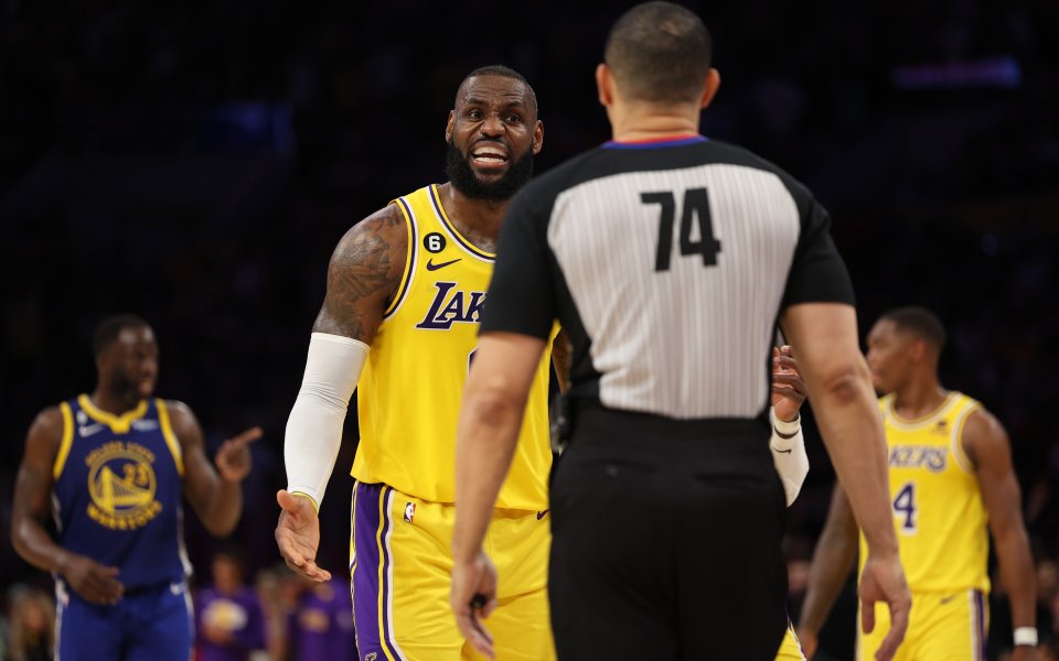 Лос Анджелис Лейкърс - Голдън Стейт Уориърс 104:101 / НБА, плейофи, четвърти мач, 09.05.2023 г.