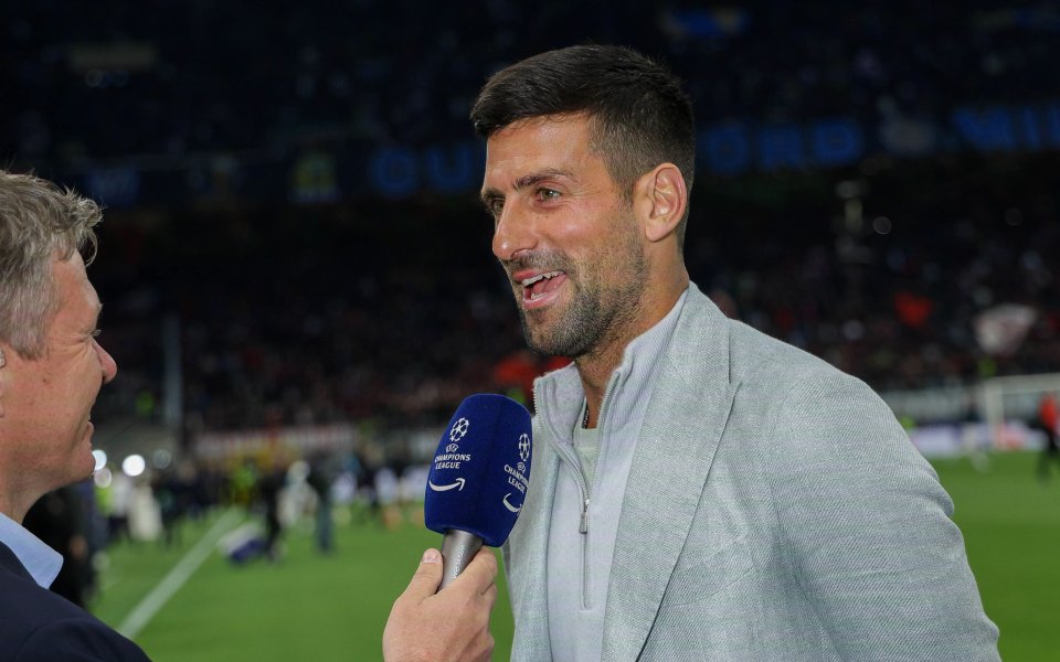 Djokovic at San Siro to cheer on AC Milan