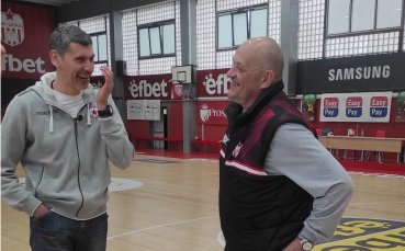 Сашо Попов пожела успех на баскетболния ЦСКА