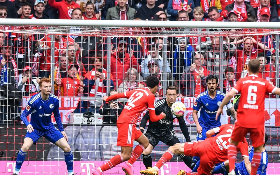 Байерн Мюнхен - Шалке 04 6:0 / Първа Бундеслига, 32-и кръг, 13.05.2023 г. - БГНЕС