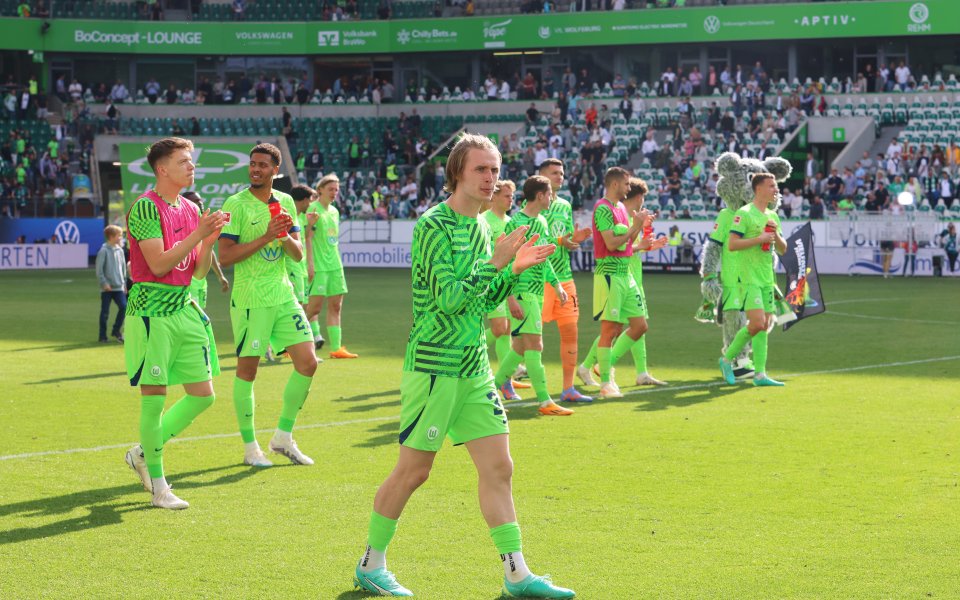 Волфсбург - Хофенхайм 2:1 / Първа Бундеслига, 32-и кръг, 13.05.2023 г.