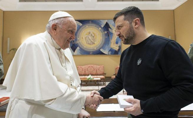 Зеленски се срещна с италиански лидери и с папата в Рим (СНИМКИ)