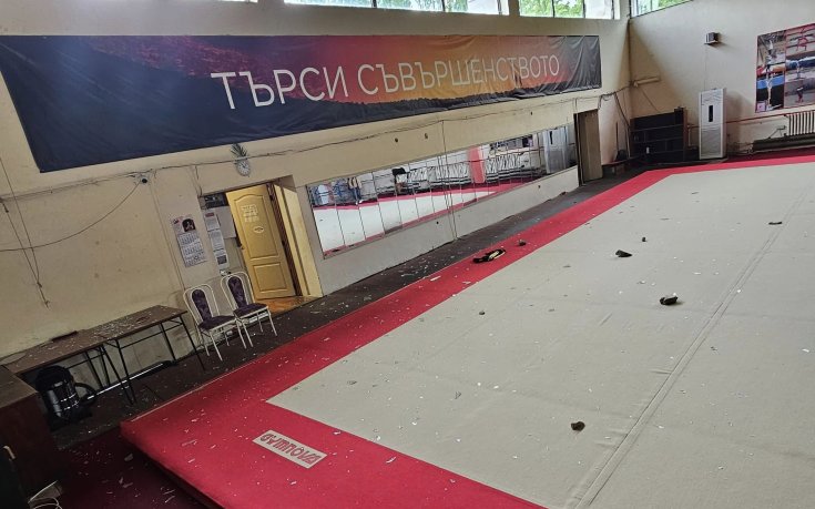 Грозен вандализъм спрямо спортна зала на ЦСКА
