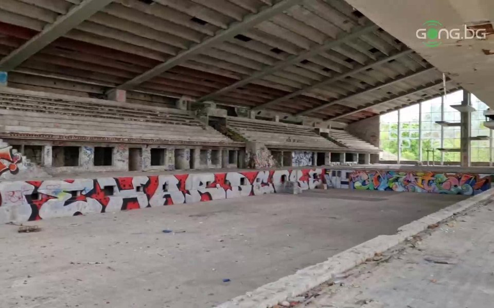 Залата на ЦСКА за акробатика беше намерена в опустошено състояние,