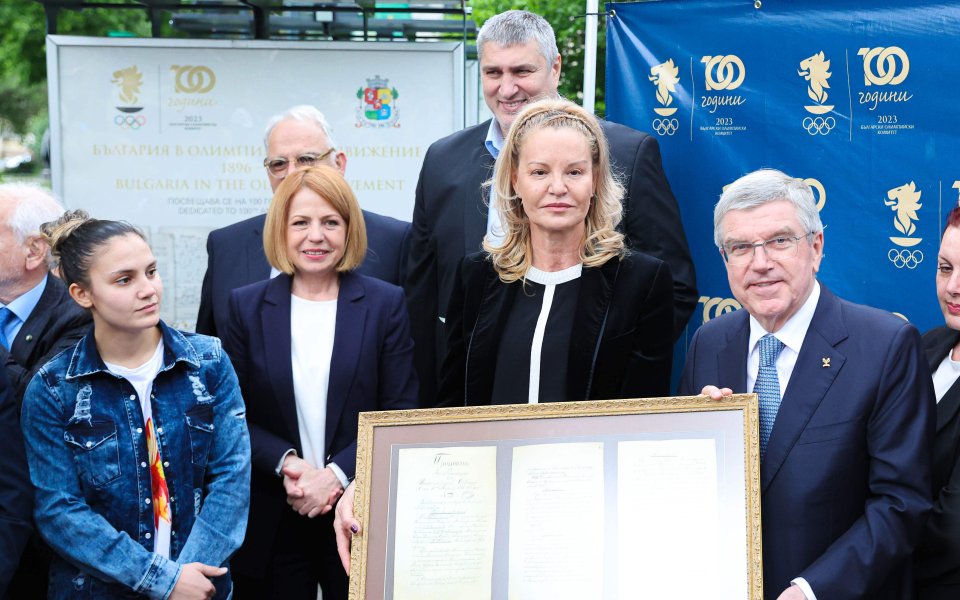 Президентът на Международния олимпийски комитет Томас Бах заяви, че е