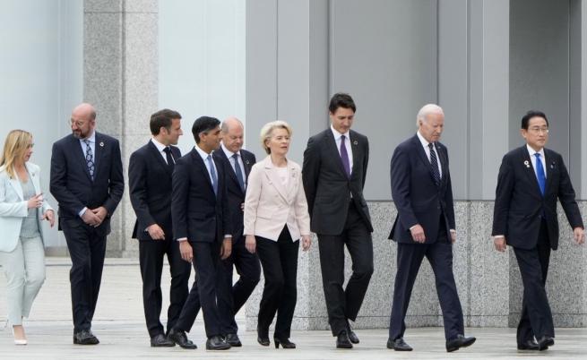Г-7 обеща дългосрочни доставки на оръжия на Украйна