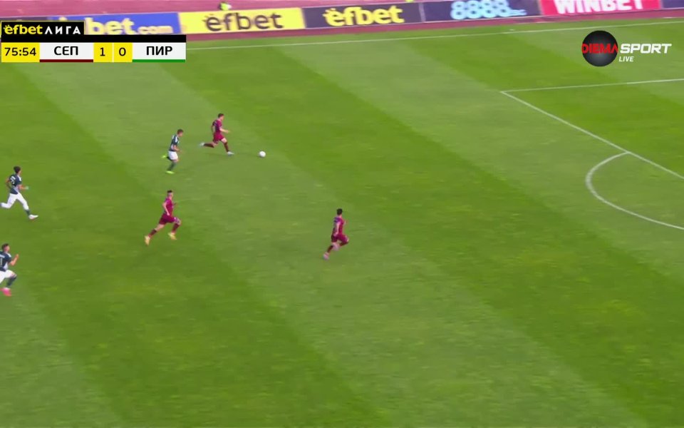 Крилото на Септември - Атанас Кабов намери с пас Симеон