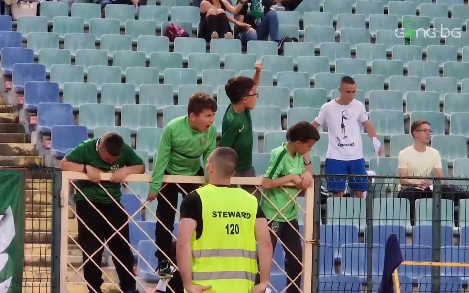 Феновете на Лудогорец бяха изключително доволни от попадението на Матиас