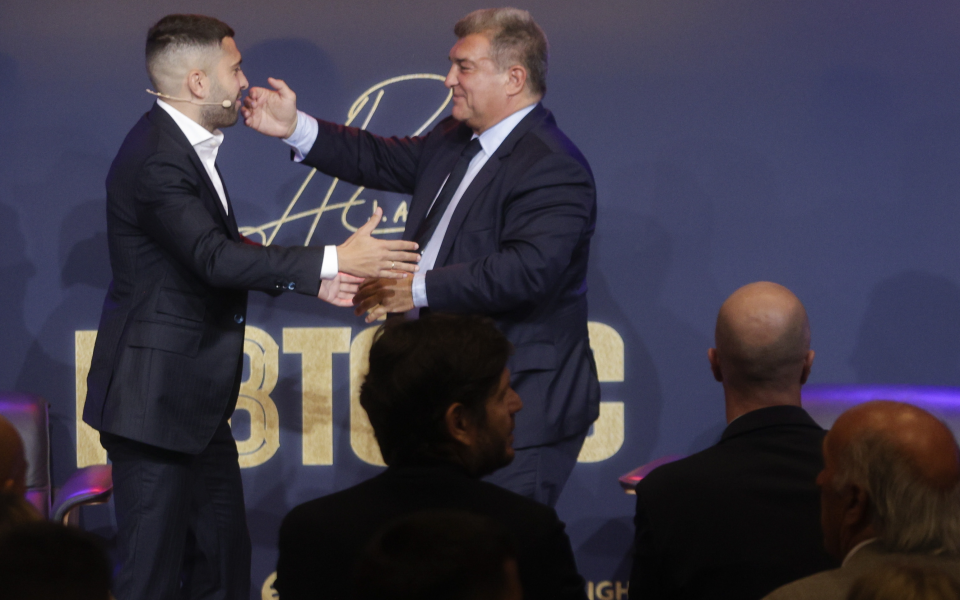 Изпращане на Жорди Алба