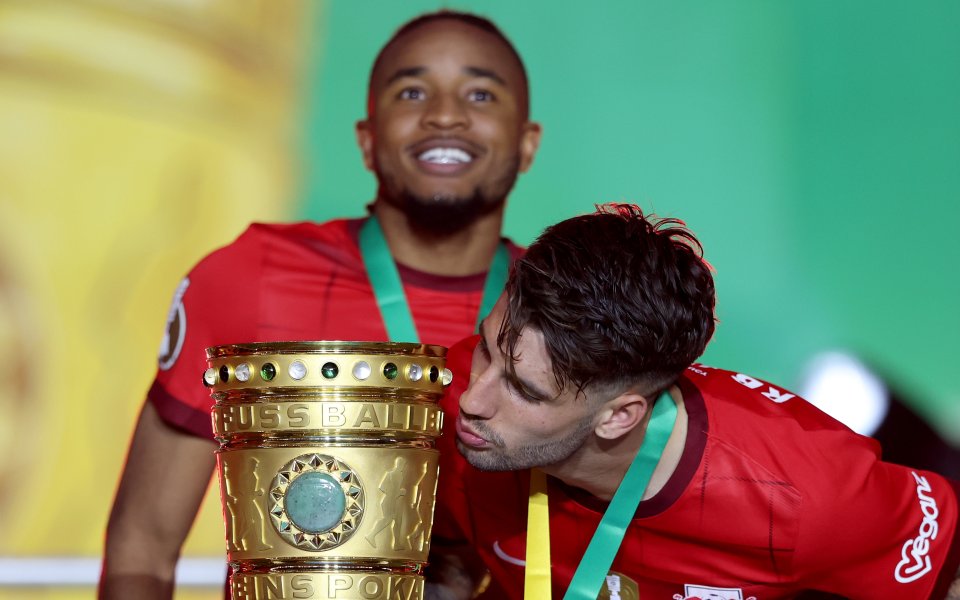 Лайпциг вдигна Купата на Германия