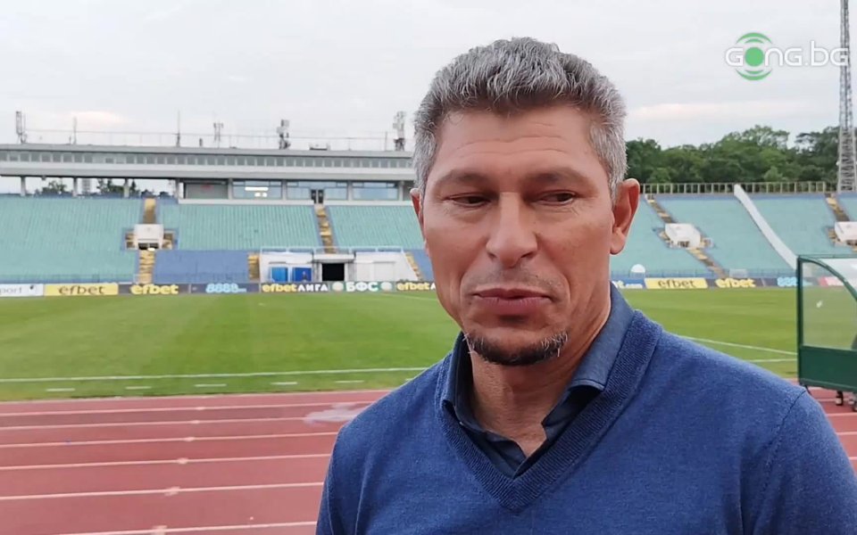 Треньорът на Септември – Красимир Балъков, сподели след последния мач