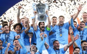 Манчестър Сити вдигна мечтания трофей от Шампионската лига (снимки)