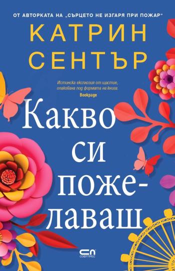 <p><strong>Близнаци - &quot;Какво си пожелаваш&quot; на Катрин Сентър</strong> - Да открием радост на най-неочакваното място, не си ли пожелаваме всички точно това? Саманта Кейси&nbsp;е училищна библиотекарка, която обожава работата си и го показва всеки ден с широка усмивка. Но невинаги е било така.&nbsp;Дънкан Карпентър&nbsp;е новият директор на училището, който живее по железен график, воден от съзнанието, че лошото дебне зад ъгъла. Но невинаги е било така.</p>

<p>Сам го знае най-добре. Защото тя познава Дънкан. От друго училище. От друг живот. Тогава го обичаше, но беше невидима за него. Всъщност за всички. Дори и за себе си. И сега, когато най-после е получила шанс да започне нова страница, точно Дънкан е назначен за директор. Изглежда като най-доброто, което може да се случи на учениците, и най-лошото, което може да се случи на Саманта. Но се оказва точно обратното. Някогашният слънчев Дънкан е заменен от костюмиран сухар, толкова твърдо решен да защити училището, че е напът да го съсипе.Докато хаосът завладява малката общност,&nbsp;Сам&nbsp;и&nbsp;Дънкан&nbsp;трябва да намерят вярната посока един към друг. И да си отговорят на най-важния въпрос: Струва ли си да дадат шанс на любовта, като рискуват всичко друго?</p>

<p>Топъл, сърдечен и изпълнен с надежда,&nbsp;&bdquo;Какво си пожелаваш&ldquo;&nbsp;е поредното доказателство за ненадминатото майсторство на Катрин Сентър да създава истории, които утешават, забавляват и зареждат с вяра в светлата страна на света.</p>