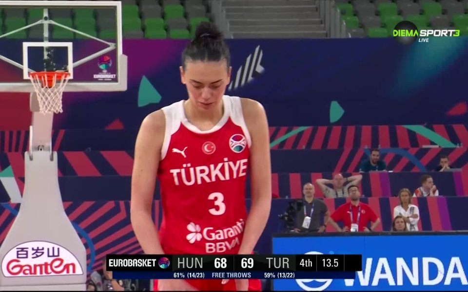 Турция победи Унгария с 69:68 в мач от група D