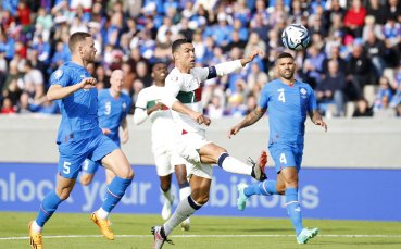 Исландия и Португалия играят при резултат 0 0 в четвърти мач