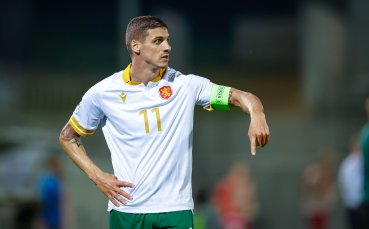 Капитанът на българския национален отбор по футбол – Кирил Десподов