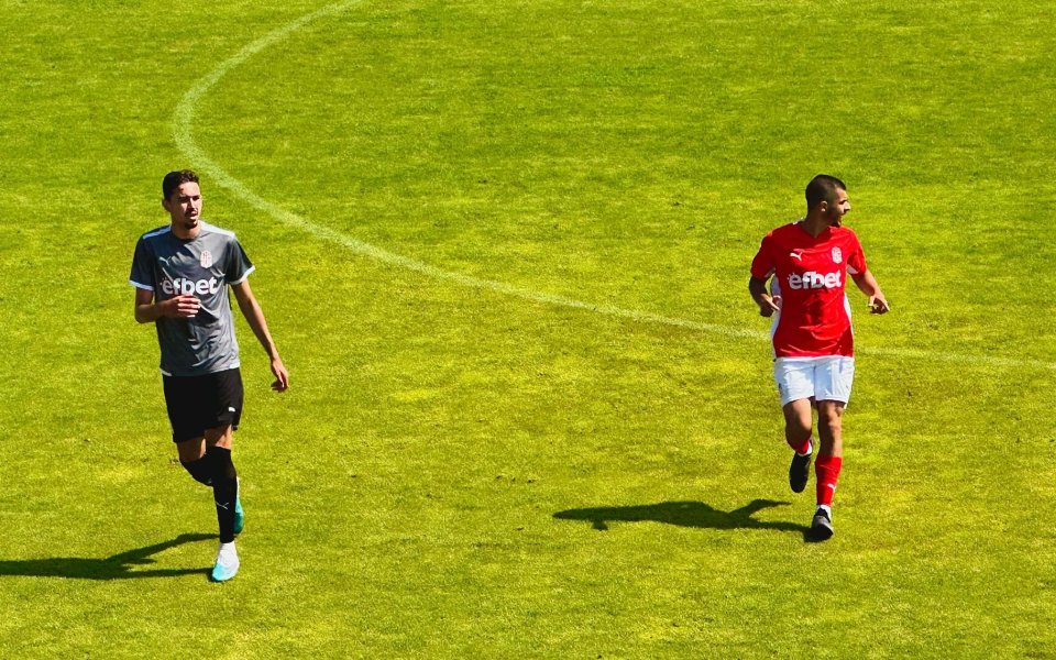 Представителният тим на ЦСКА 1948 разби дублиращия тим на червените“