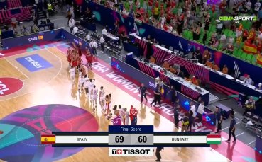 Испания е първият финалист на Европейското първенство по баскетбол за