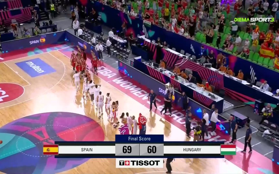 Испания е първият финалист на Европейското първенство по баскетбол за