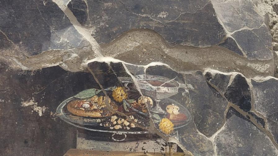 фреска Помпей пица