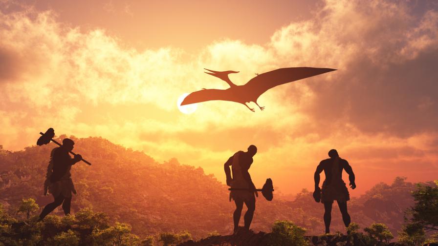 Изненада! Учени с ново откритие: Хората и динозаврите са живели заедно