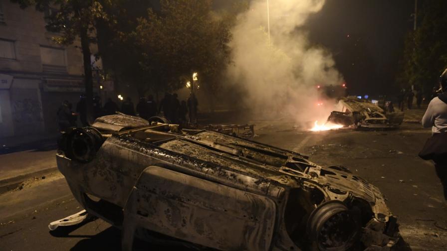 Погром в Париж след протестите за убийството на 17-годишно момче от полицай