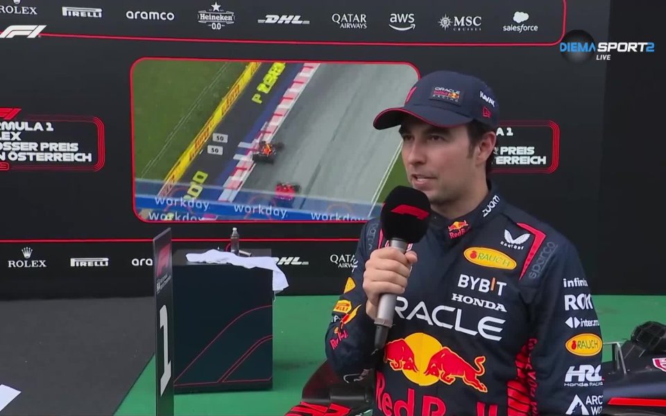 Мексиканският пилот на Ред Бул Серхио Перес сподели мнението си,